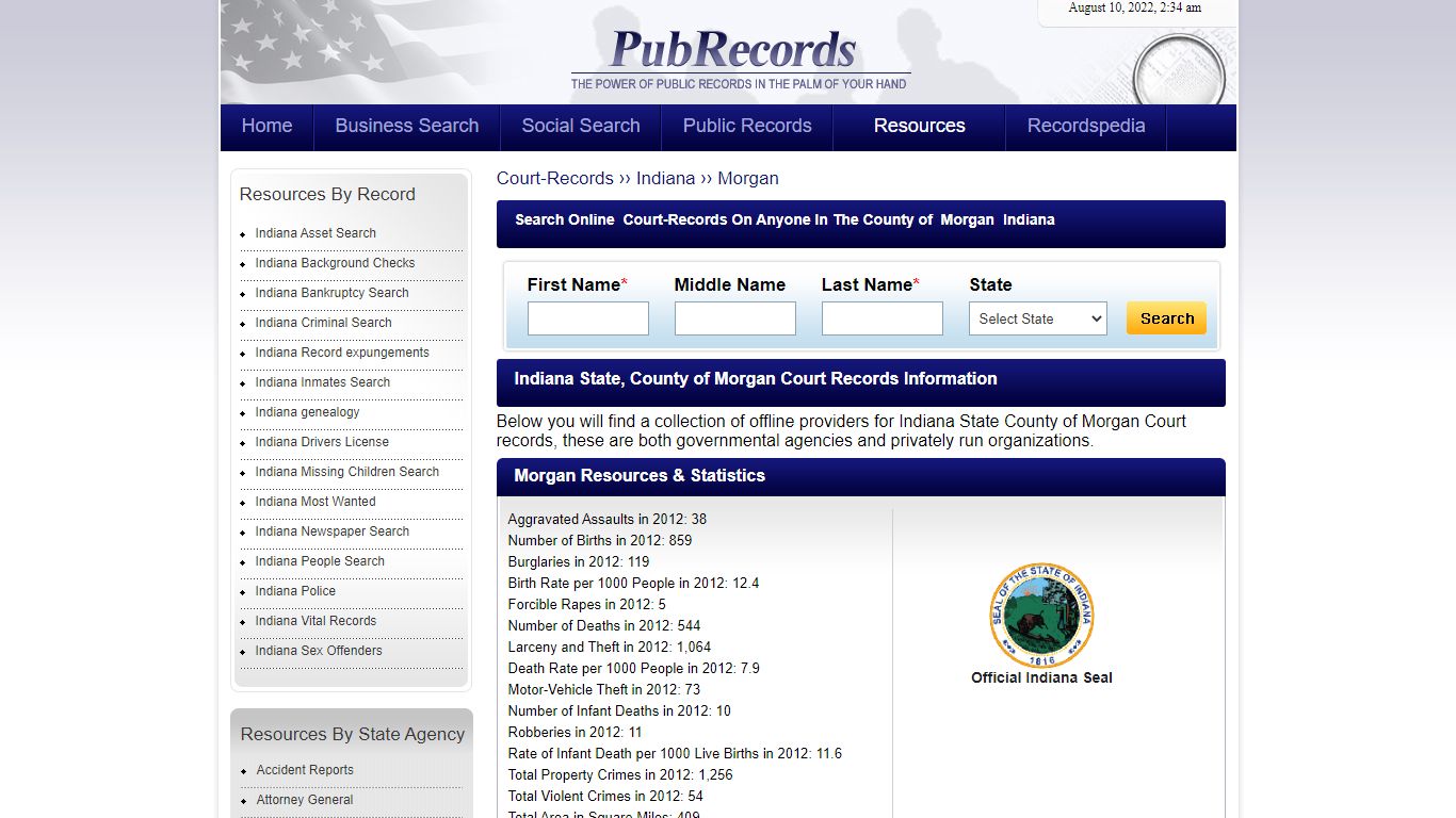 Morgan County, Indiana Court Records